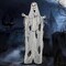 Decorations Outdoor, Halloween Animatronic with Touch and Sound Activated Lights and Sounds, Battery Operated Halloween Prop Decor Haunted House Yard